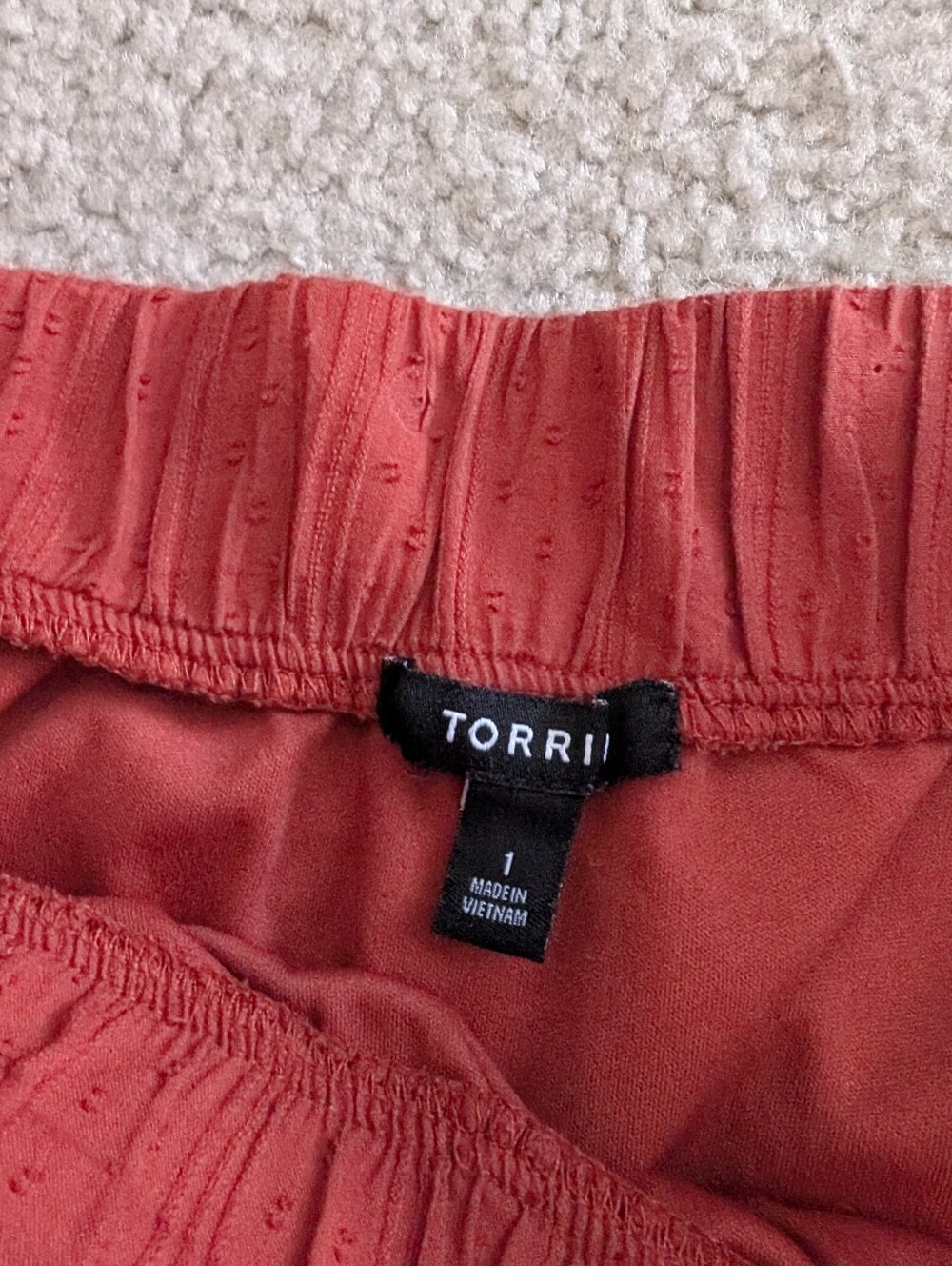 Torrid Red Ruffle Skirt - Picture 3 of 4